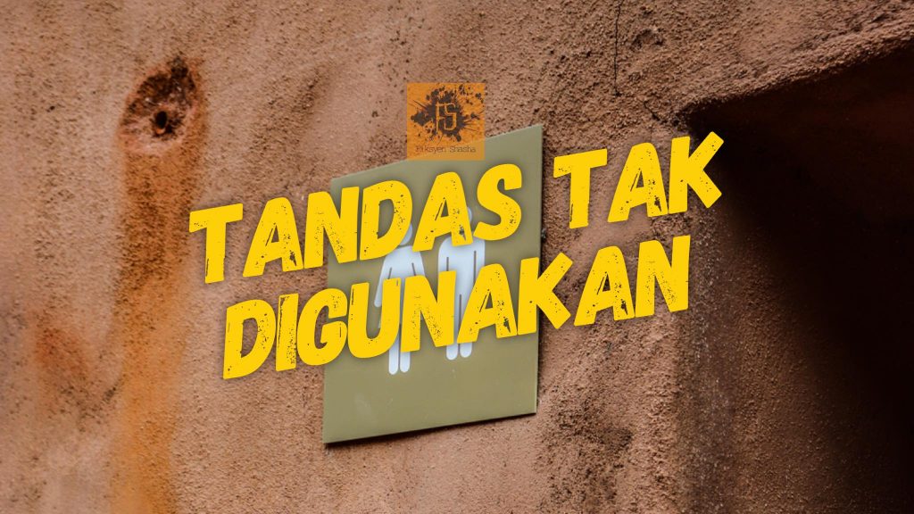 Tandas Tak Digunakan - Fiksyen Shasha