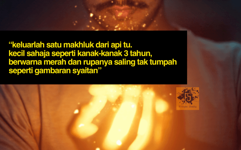 Bebola Api Berwarna Merah - Fiksyen Shasha