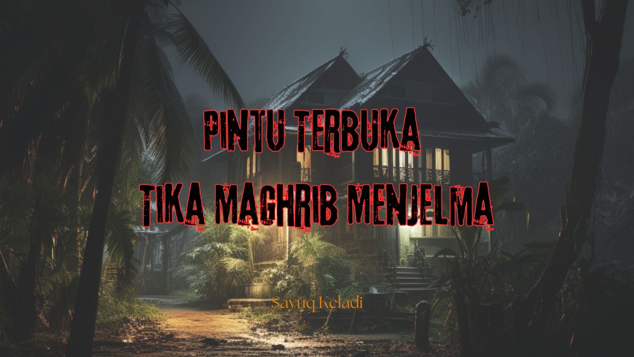 Pintu terbuka tika maghrib menjelma